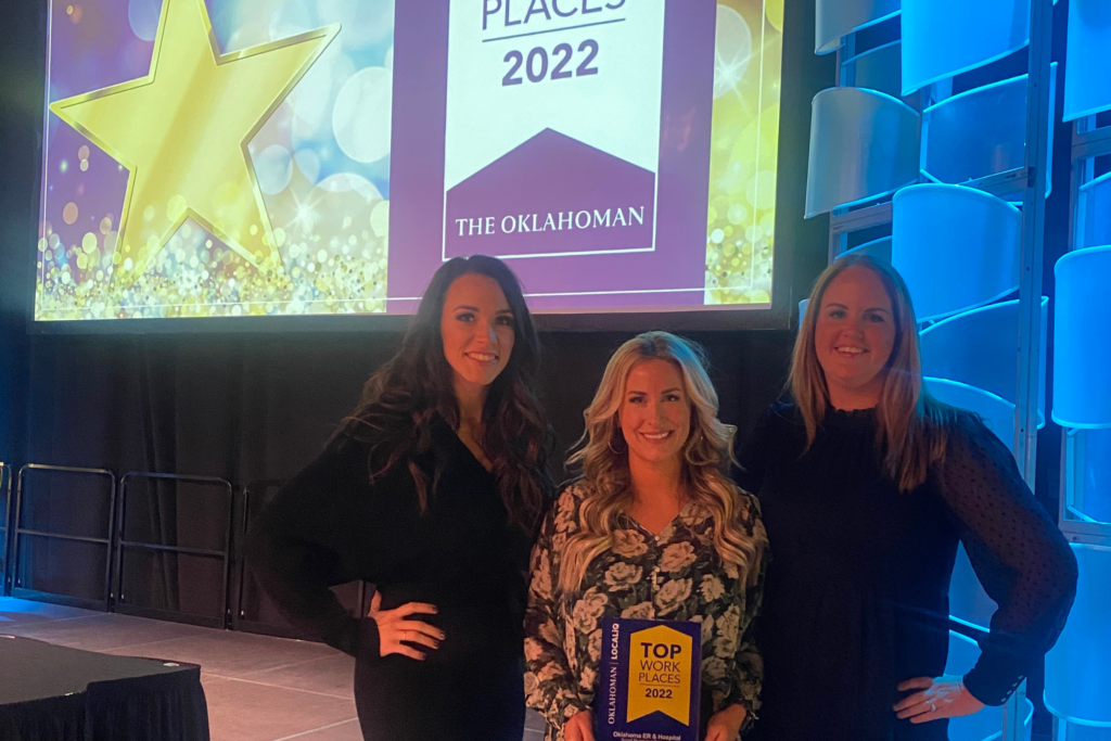 Oklahoma ER & Hospital wins Top Workplace award